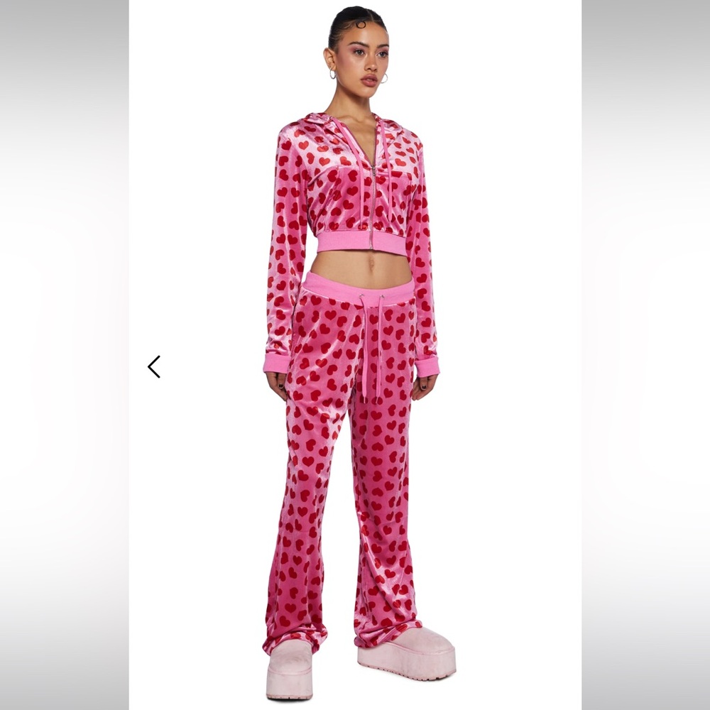 Velour Heart Tracksuit ♥️